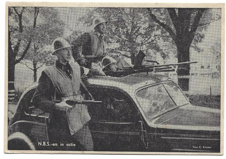 N.B.S.-ers in actie, Verzamelen, Ansichtkaarten | Nederland, Ongelopen, 1940 tot 1960, Verzenden