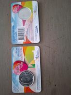 zilveren tulpen vijfje 2 x, Postzegels en Munten, Munten | Nederland, Setje, Koningin Beatrix, Zilver, Euro's