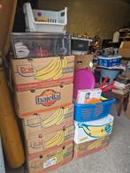 17x rommelmarktspullen 5€ per doos, Ophalen, Gebruikt