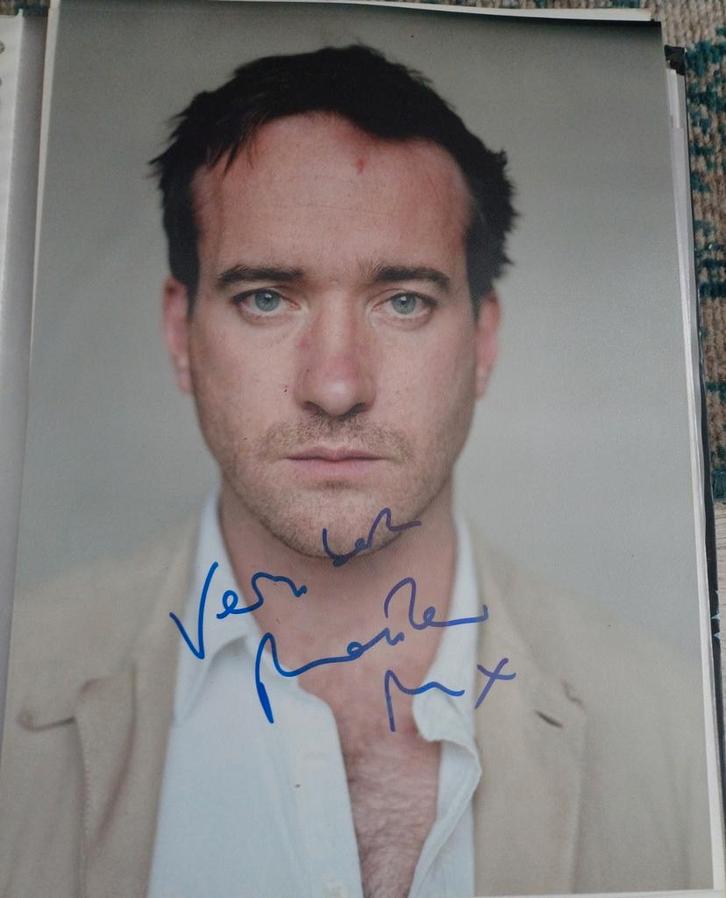 Matthew MacFadyen handtekening gesigneerde foto 30x20cm, Verzamelen, Film en Tv, Zo goed als nieuw, Foto of Kaart, Ophalen of Verzenden