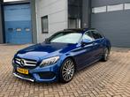 Mercedes C250 Premium Plus AMG Pakket Pano Burnmester 360Cam, Blauw, Mercedes-Benz, Sedan, Benzine