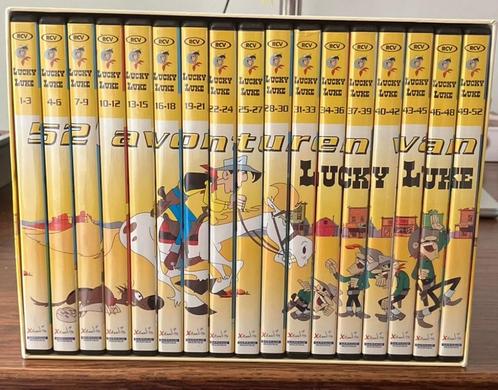 Lucky Luke dvd Box, Cd's en Dvd's, Dvd's | Tekenfilms en Animatie, Zo goed als nieuw, Europees, Tekenfilm, Boxset, Alle leeftijden