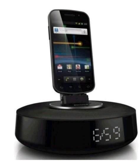 ✅️ ️ PHILIPS DOCKINGSTATION/wekker, Android- MODEL AS 111/12, Computers en Software, Dockingstations, Zo goed als nieuw, Docking station