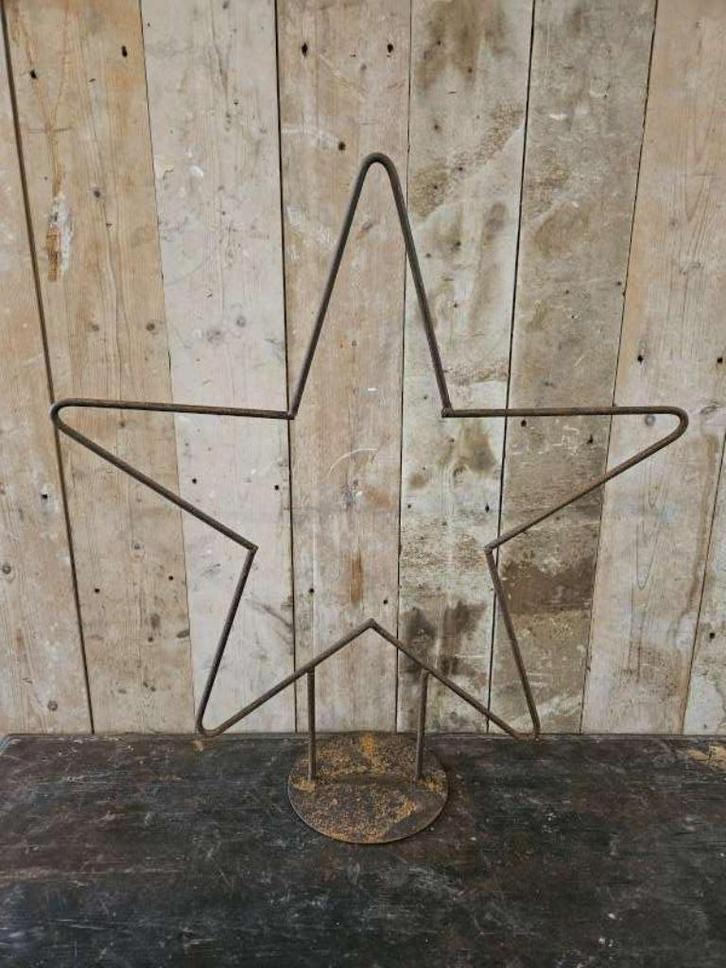 ijzeren ster ``WOONWINKEL RUSTIEK``, Antiek en Kunst, Antiek | Woonaccessoires, Ophalen of Verzenden