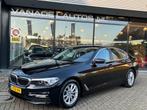 BMW 5-serie 520d EDE High Executive Aut. Leer Xenon Navi Cam, Auto's, Achterwielaandrijving, 2000 kg, USB, Zwart