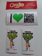 4 verschillende drankstickers.l, Verzamelen, Stickers, Ophalen of Verzenden, Zo goed als nieuw, Overige typen
