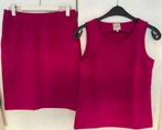 Pauw fuchsia rok en top maat 2 (38), Kleding | Dames, Rokken, Zo goed als nieuw, Roze, Onder de knie, Ophalen