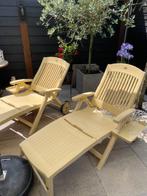 Hartman ligstoelen, Tuin en Terras, Ophalen, Zo goed als nieuw, Kunststof, Verstelbaar
