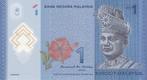 Maleisië bankbiljet 1 Ringgit Muhammad Bin Ibrahim 2017 UNC, Postzegels en Munten, Bankbiljetten | Azië, Verzenden, Zuidoost-Azië