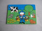 houten puzzeltje Boertje - Dick Bruna, Gebruikt, 10 tot 50 stukjes, Ophalen of Verzenden, Van hout