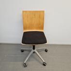 Viasit houten bureaustoel, Ophalen of Verzenden, Gebruikt, Zwart
