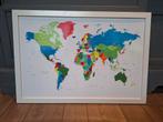 Landkaart wereld (whiteboard), Ophalen