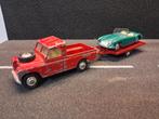 Corgi Toys Land Rover met Auto Transporter, Overige merken, Gebruikt, 1:50 of kleiner, Auto