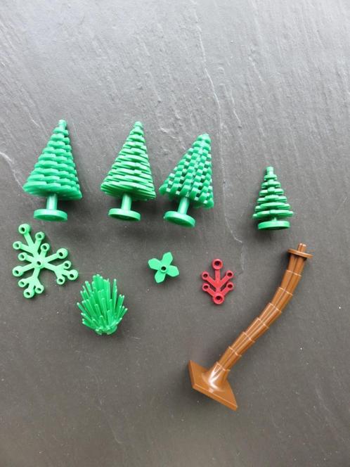 Lego groen planten bomen beplanting, 9 delig Leuke aanvulset, Kinderen en Baby's, Speelgoed | Duplo en Lego, Gebruikt, Lego, Losse stenen