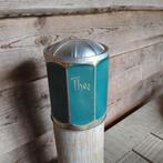 Aluminium voorraadbus 'thee', petrol, Ophalen of Verzenden