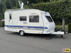 Hobby De luxe Easy 440 SF Mover,voortent,fietsrek, Caravans en Kamperen, Caravans, Overige typen, Hobby, Bedrijf, Treinzit