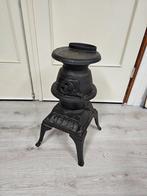 Antieke gietijzeren potkachel voor €40,-!, Huis en Inrichting, Kachels, Ophalen, Gebruikt, Gas, Nvt