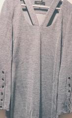 Mooie jurk van Supertrash. Maat L grijs gemêleerd, Supertrash, Maat 42/44 (L), Ophalen of Verzenden, Zo goed als nieuw