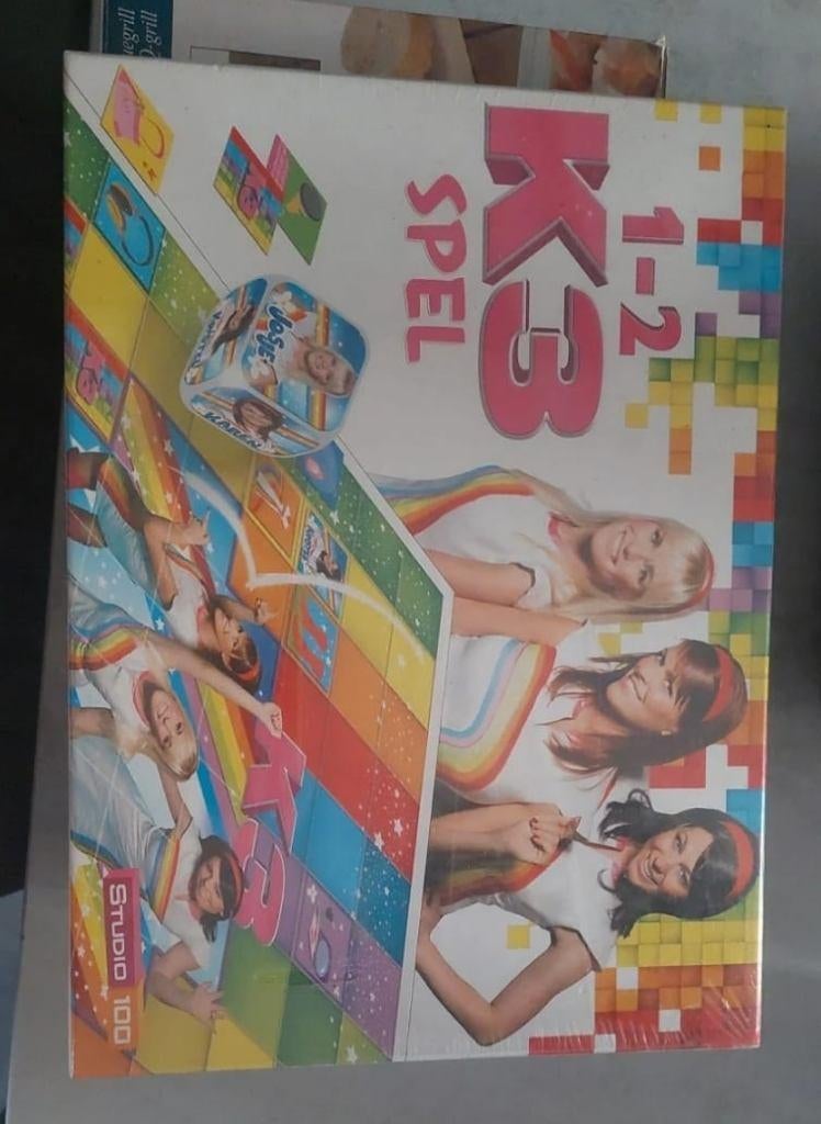 K3 spel, Hobby en Vrije tijd, Gezelschapsspellen | Bordspellen, Ophalen of Verzenden, Nieuw, Studio 100