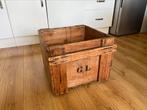 Oud houten kist/krat - Old wood crate, Huis en Inrichting, Woonaccessoires | Kisten, Gebruikt, Ophalen