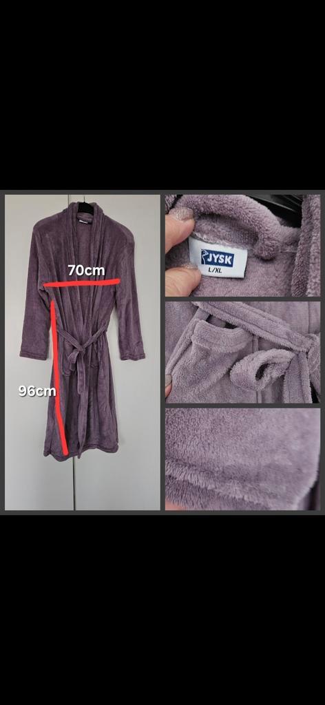 Badjas kamerjas lila maat L XL, Kleding | Dames, Overige Dameskleding, Nieuw, Ophalen of Verzenden