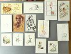 Verzameling vintage geboortekaartjes, IZGS ca. 50 stuks, Ophalen of Verzenden, Geboortekaartje
