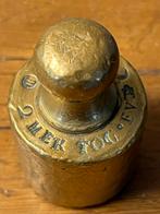 Antiek Druppelknop Gewicht - 2 Hektogram, Ophalen of Verzenden