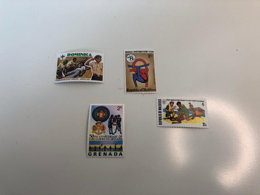 B947 Postzegels Boy Scouts Girl Guides Scouting, Verzamelen, Scouting, Nieuw, Overige typen, Ophalen of Verzenden