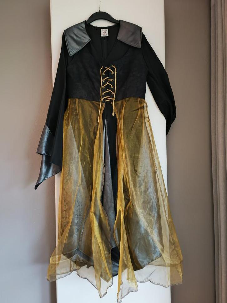 Carnaval Heksenjurk maat 40 + HeksenHoed, Kleding | Dames, Carnavalskleding en Feestkleding, Zo goed als nieuw, Kleding, Carnaval