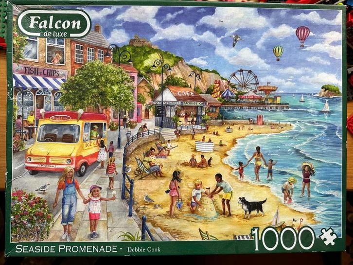 Leuke Falcon en Gibsons en Jumbo puzzels, Hobby en Vrije tijd, Denksport en Puzzels, Zo goed als nieuw, Legpuzzel, 500 t/m 1500 stukjes