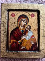 Authentieke Maria Icoon uit Kreta, Ophalen of Verzenden