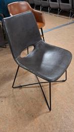 36 eetkamer retro LOGAN stoel franky horeca partij stoelen, Zwart, Ophalen of Verzenden, Zo goed als nieuw, Metaal