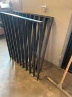 Strak design Hekwerk (ral 7021), Tuin en Terras, Ophalen, Zo goed als nieuw, IJzer, Dubbelstaafmat hekwerk