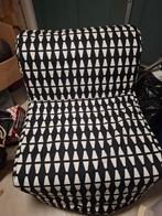 Ikea Lycksele Slaapstoel/Slaapbank 1 pers, Ophalen, Zo goed als nieuw, Eenpersoons, Wit