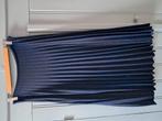 Feestelijke plissé rok. Blauw met glans., Blauw, Ophalen of Verzenden, Zo goed als nieuw, Maat 36 (S)