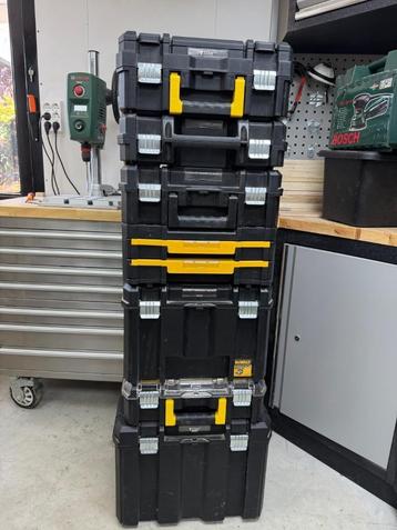 T-stak systeem van Dewalt en Stanley Fat Max Pro beschikbaar voor biedingen