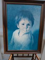 Schilderij  kind met tran Tekoop, Ophalen of Verzenden