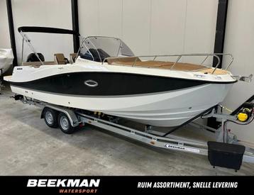 QUICKSILVER 755 Sundeck met Mercury 250 PK & Pega trailer! beschikbaar voor biedingen