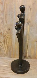 bronzen beeld / abstracte FAMILIE / 4 personen, Ophalen of Verzenden