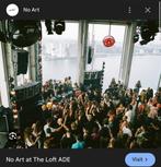Entry na 17:00 No Art ADE Closing 21+ 2 tickets, Tickets en Kaartjes, Evenementen en Festivals, Eén persoon