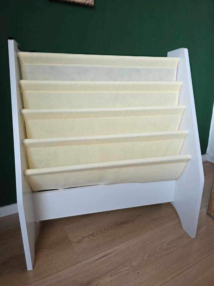 SoBuy Kinderboekenrek - Wit, Huis en Inrichting, Kasten | Boekenkasten, 50 tot 100 cm, Minder dan 100 cm, 25 tot 50 cm, Ophalen