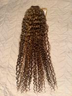 wave Haar Extantions krullen human hair, Ophalen of Verzenden, Zo goed als nieuw, Pruik of Haarverlenging