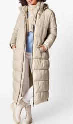 pufferjas beige capuchon L gratis bij kleding, Ophalen of Verzenden, Nieuw, Maat 42/44 (L), Beige