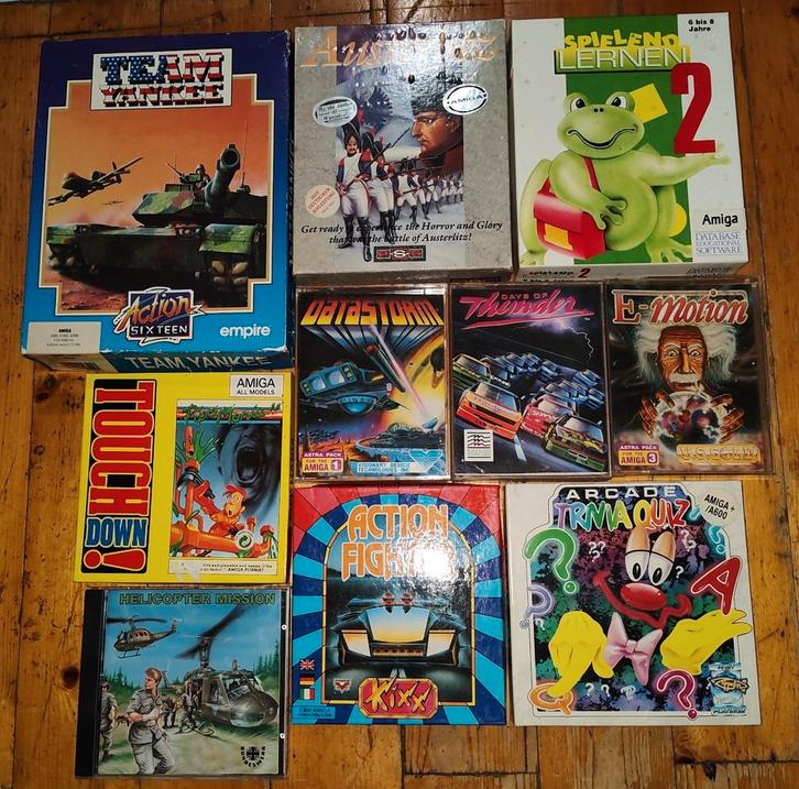 Games Package, Commodore Amiga Spellen, Computers en Software, Vintage Computers, Ophalen of Verzenden