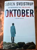 Oktober - Søren Sveistrup - Literaire Thriller, Ophalen of Verzenden, Zo goed als nieuw, Søren Sveistrup, Scandinavië