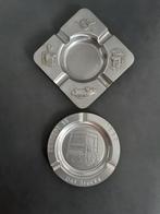 Set van twee vintage DAF asbakken., Ophalen of Verzenden, Gebruikt, Gebruiksvoorwerp