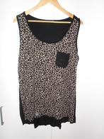 Panterprint Top Met Zakje Maat XL, Bruin, Maat 46/48 (XL) of groter, Ophalen of Verzenden, Zo goed als nieuw