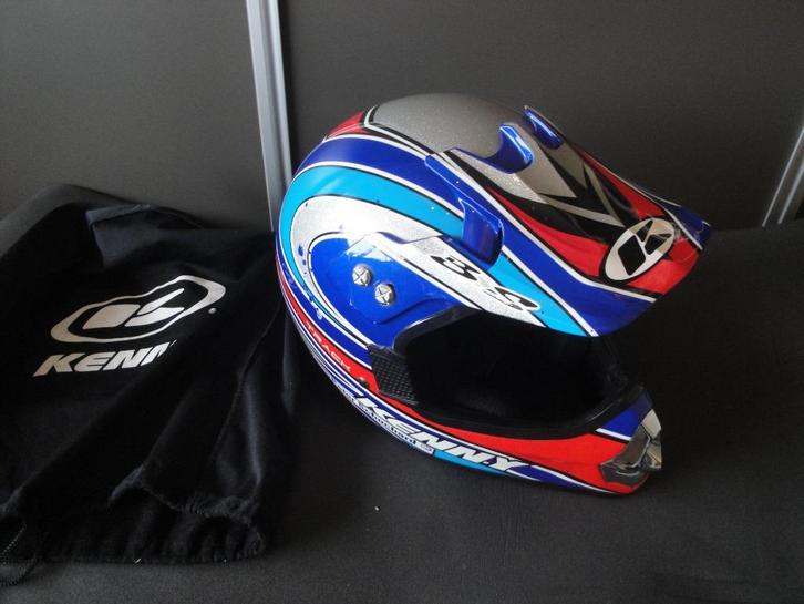 KENNY motorcross helm mt. L, Motoren, Kleding | Motorhelmen, Dames, Heren, Offroadhelm, L, Overige merken, Tweedehands, Ophalen of Verzenden