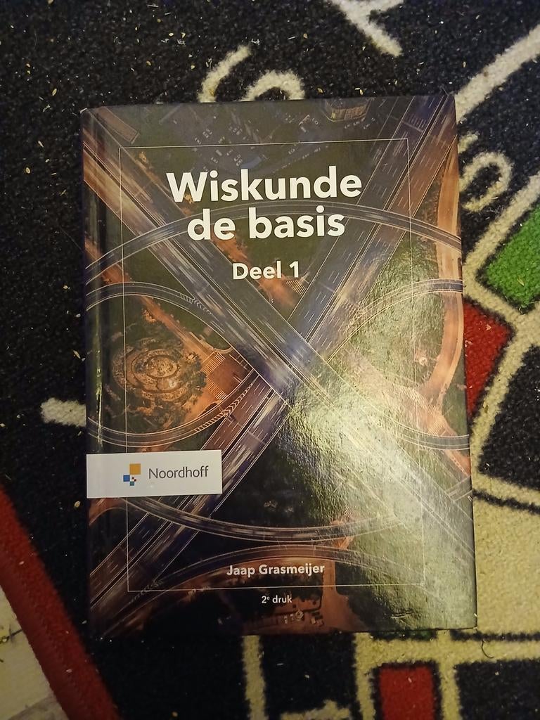 Wiskunde de basis deel 1 HBO Bouwkunde - Eerste Jaar, Ophalen, HBO, Zo goed als nieuw, Beta