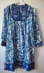 Nieuwe Antik Batik jurk maat 36/38 Lonneke Nooteboom, Maat 38/40 (M), Blauw, Sandro By-Bar Ganni Maje, Nieuw